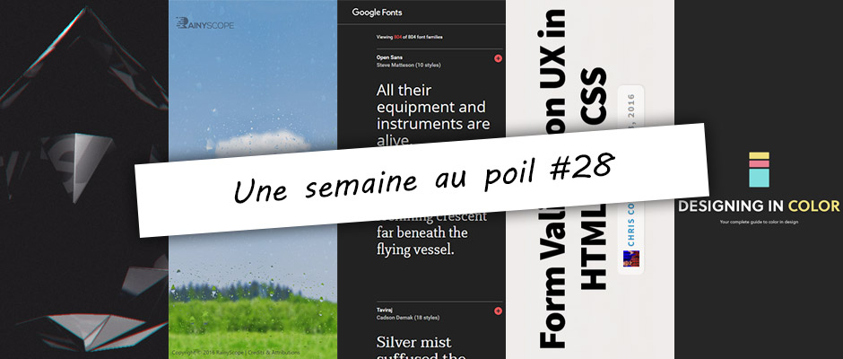 Illustration de la semaine au poil #28