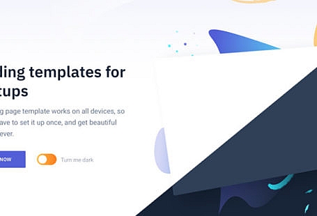 Cruip : des templates HTML de landing page à télécharger